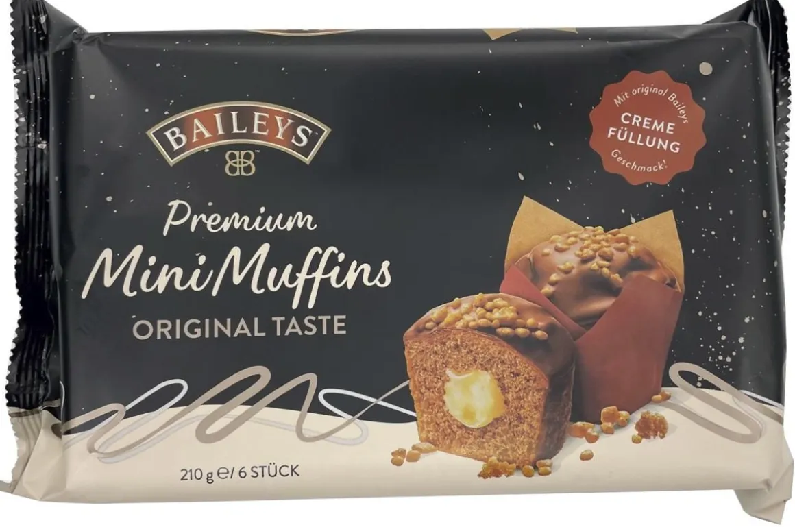 DAN CAKE BAILEYS PREMIUM MINI MUFFINIT 6KPL 210 G