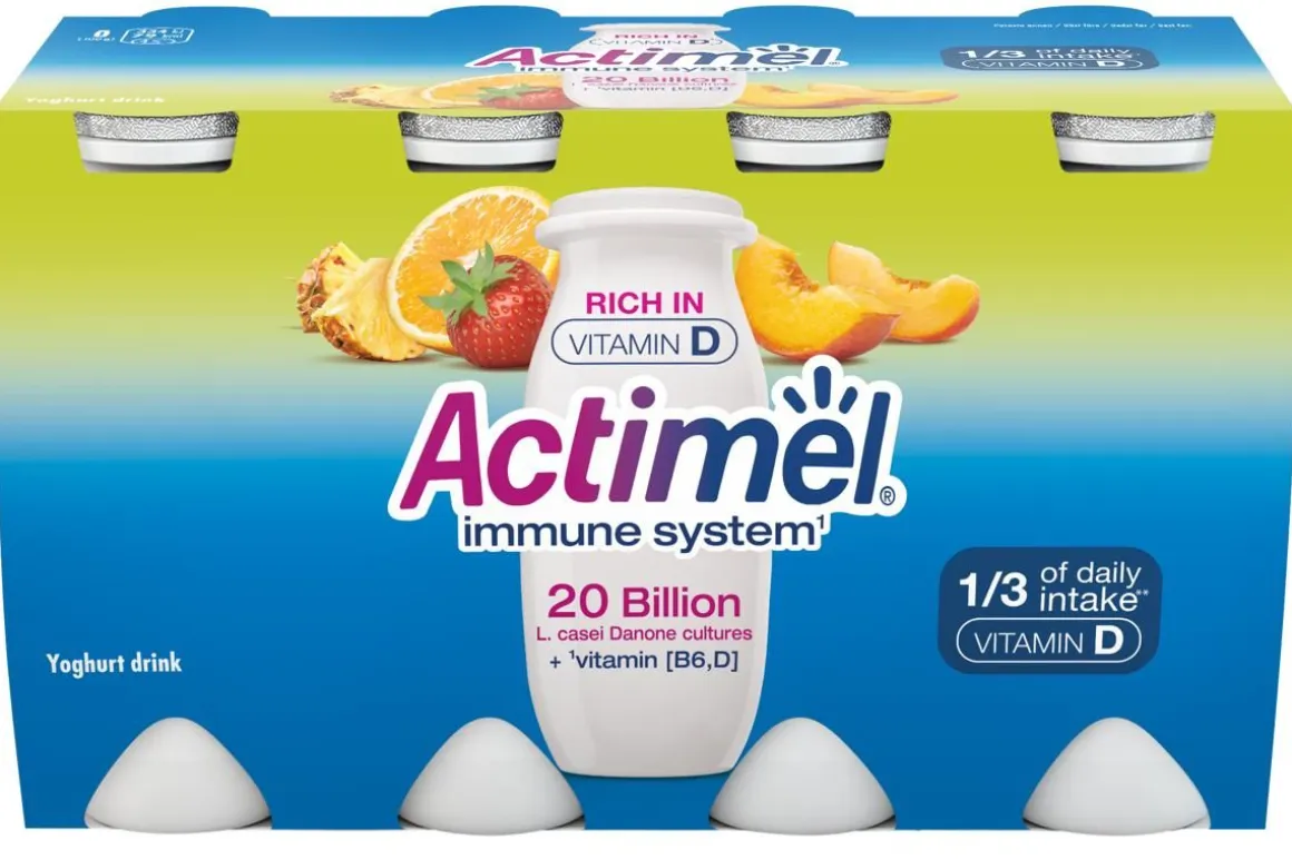 DANONE ACTIMEL MONIHEDELMÄ 8*100G 800 G