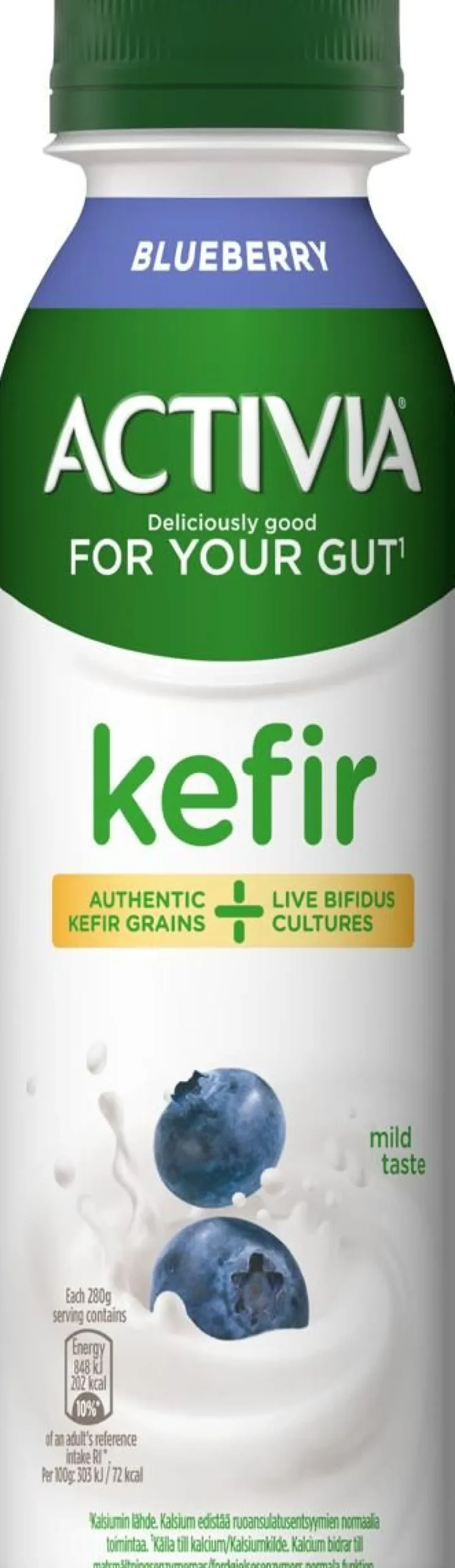 DANONE ACTIVIA KEFIR MUSTIKKA 280 G