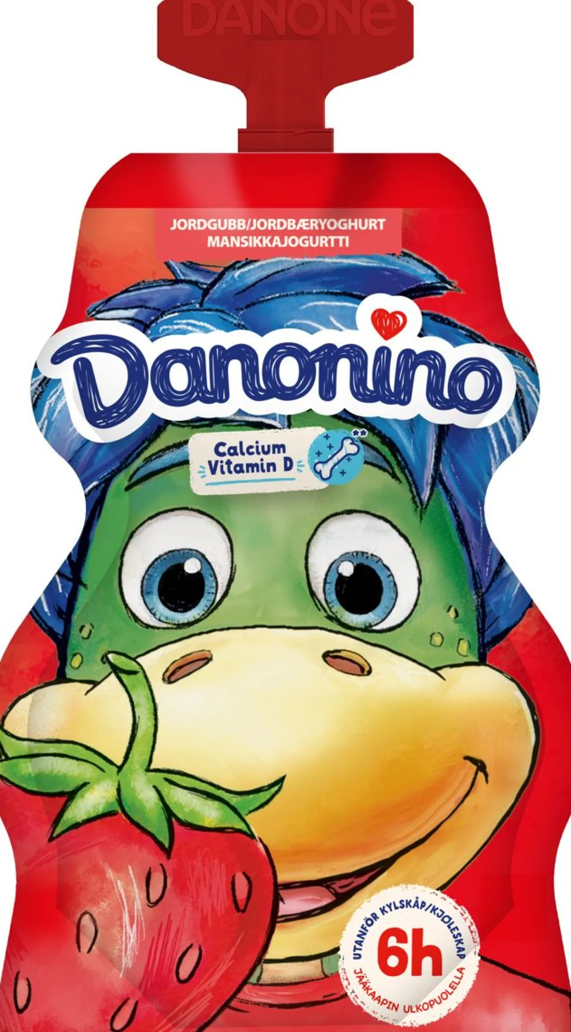 DANONE DANONINO GO! MANSIKKAJOGURTTI 70 G