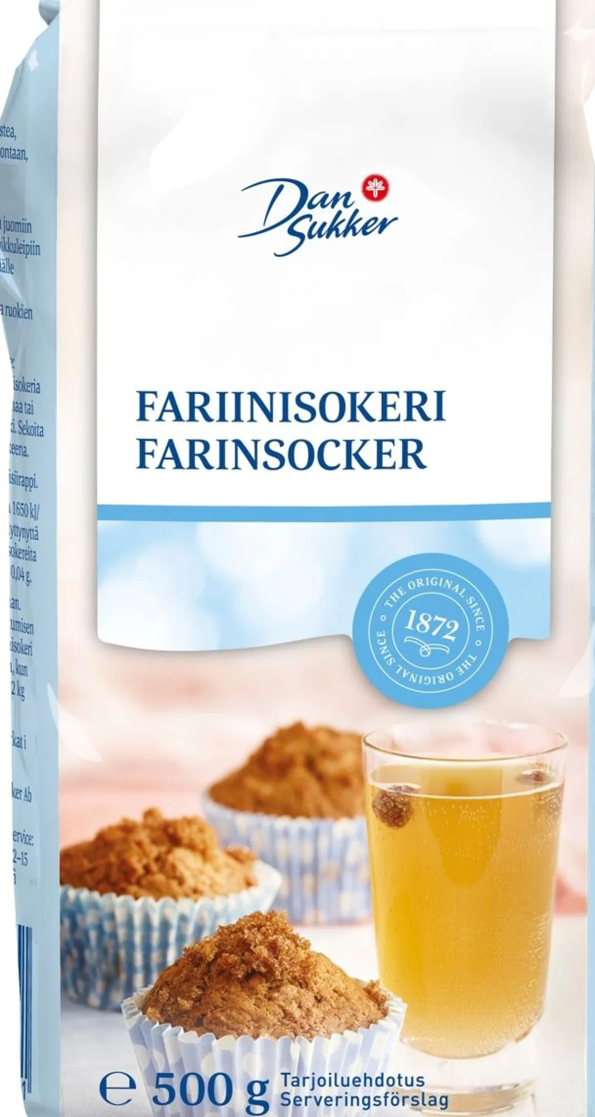 DANSUKKER FARIINISOKERI 500 G