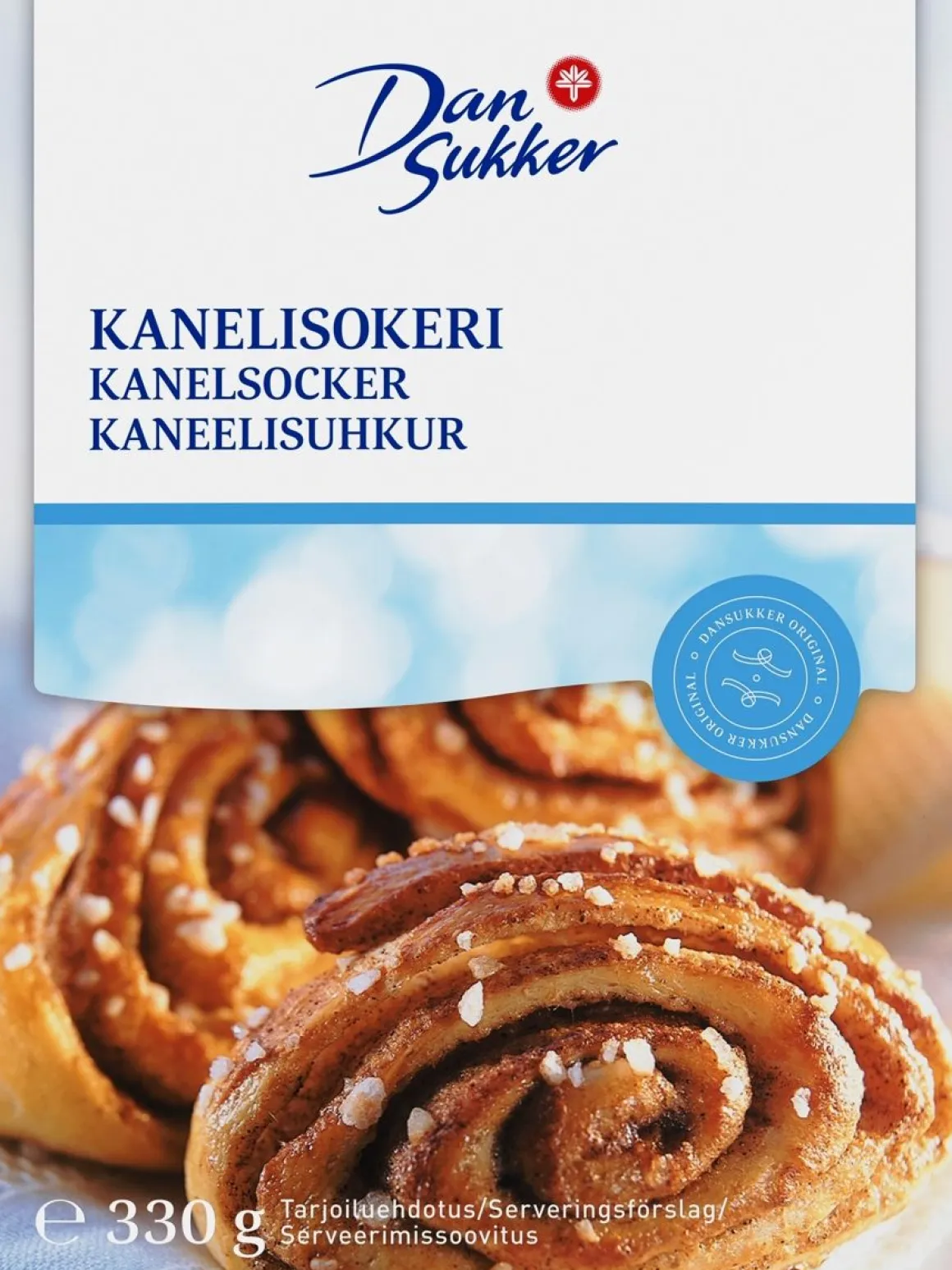 DANSUKKER KANELISOKERI 330 G