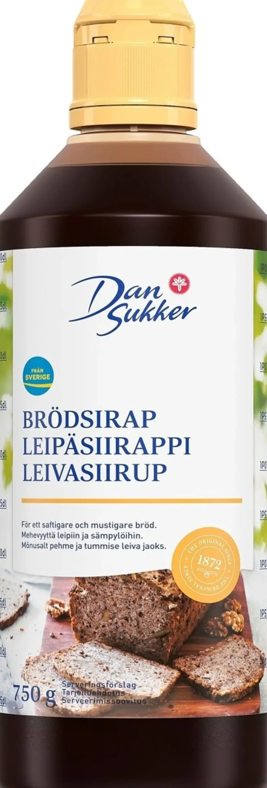 DANSUKKER LEIPÄSIIRAPPI 750 G
