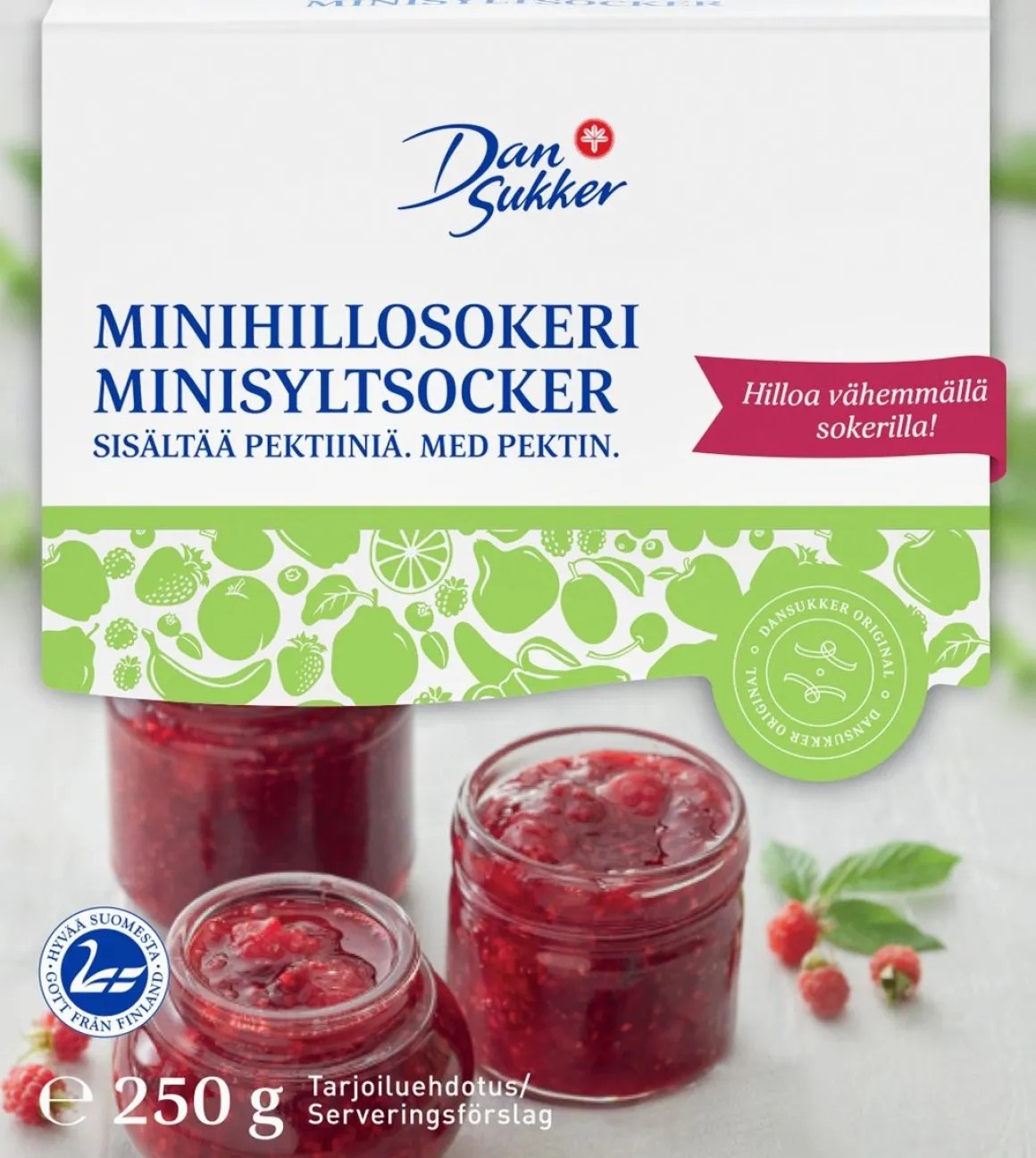 DANSUKKER MINIHILLOSOKERI 250 G