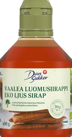 DANSUKKER SIIRAPPI VAALEA LUOMU 400 G