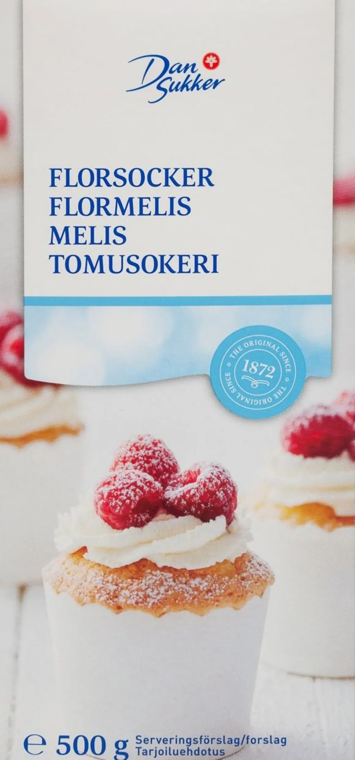 DANSUKKER TOMUSOKERI 500 G