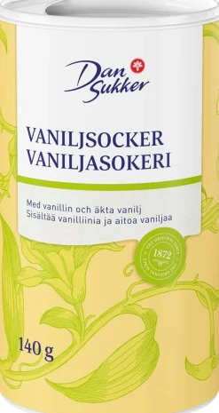 DANSUKKER VANILJASOKERI 140 G