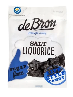 DE BRON SALT LIQUORICE SOKTON LAKRITSIMAKEINEN 100 G