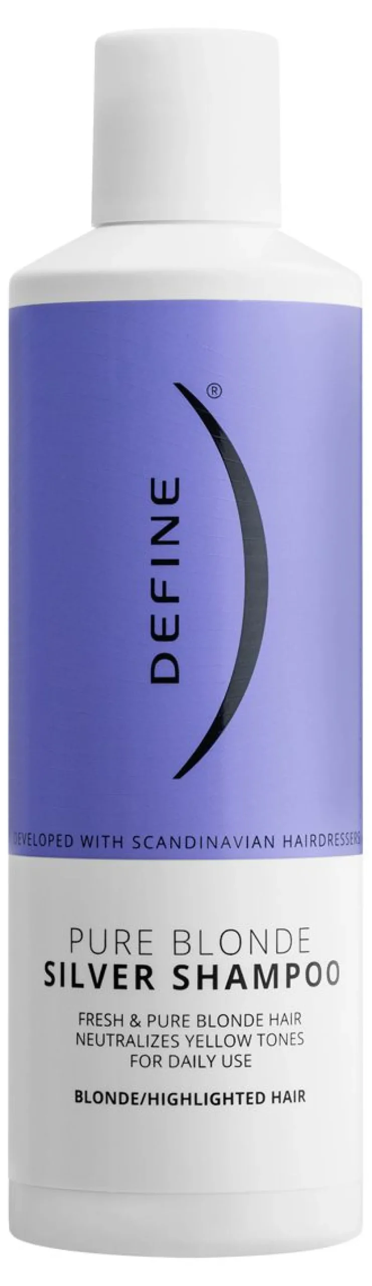 DEFINE PURE BLONDE SILVER SHAMPOO 250 ML