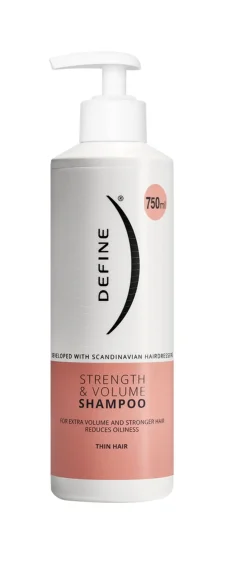 DEFINE STRENGTH & VOLUME SHAMPOO HENNOILLE HIUKSILLE 750 ML