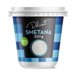 DELICIEST SMETANA 20% 350 G