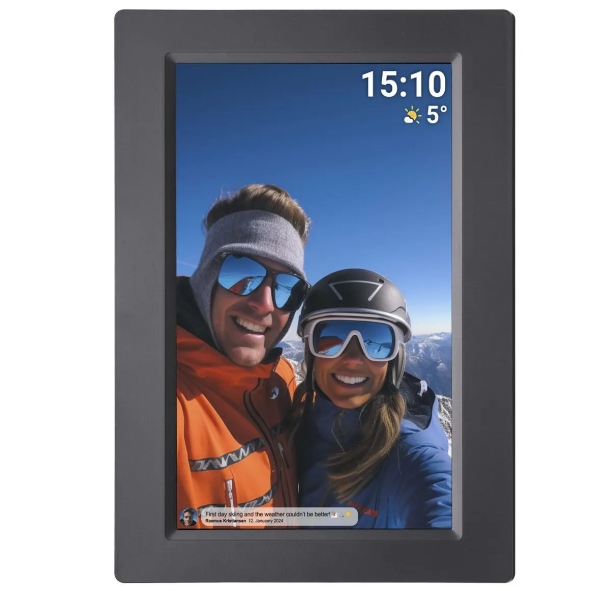 DENVER ÄLYKUVAKEHYS FRAMEO 10" DENVER PFF-1015BMK2 MUSTA