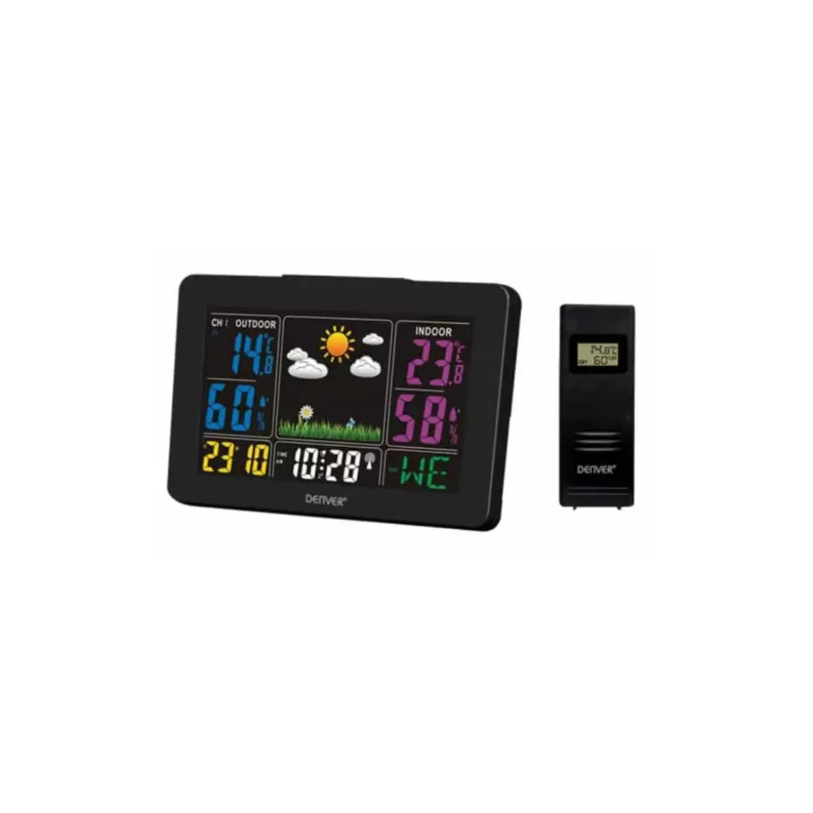 DENVER SÄÄASEMA WS-540BLACK MUSTA