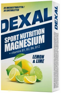 DEXAL MAGNESIUM + B PASTILLI  30 KPL
