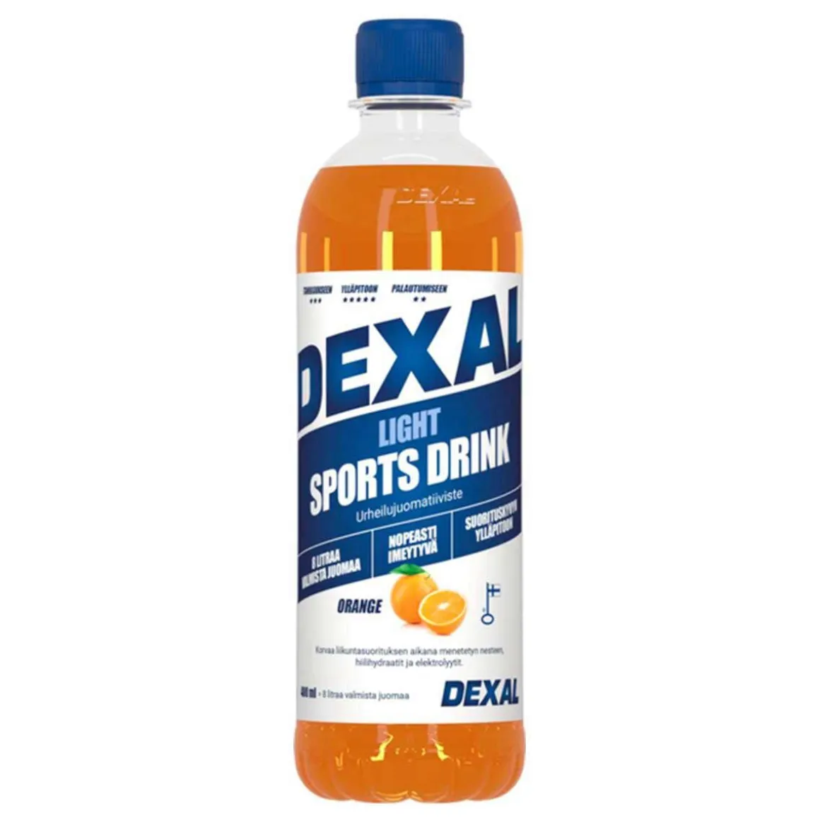 DEXAL URHEILUJUOMATIIVISTE LIGHT APPELSIINI 400 ML