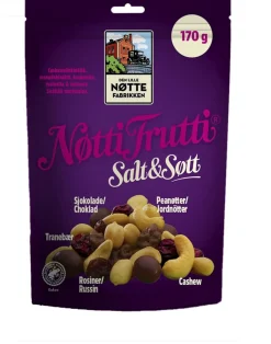 DLN NÖTTI FRUTTI SALT & SÖTT 170 G