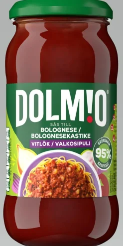 DOLMIO BOLOGNESEKASTIKE VALKOSIPULI 450 G