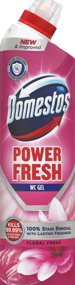 DOMESTOS POWER FRESH WC-PUHDISTUSAINE FLORAL 750 ML