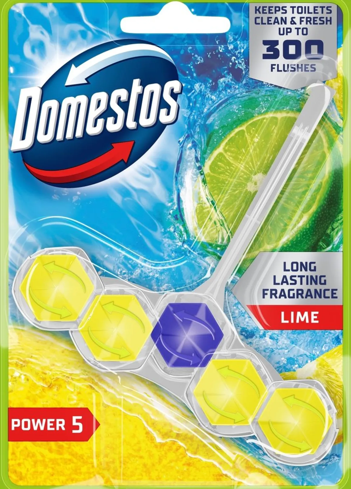 DOMESTOS POWER 5 WC-RAIKASTIN LIME