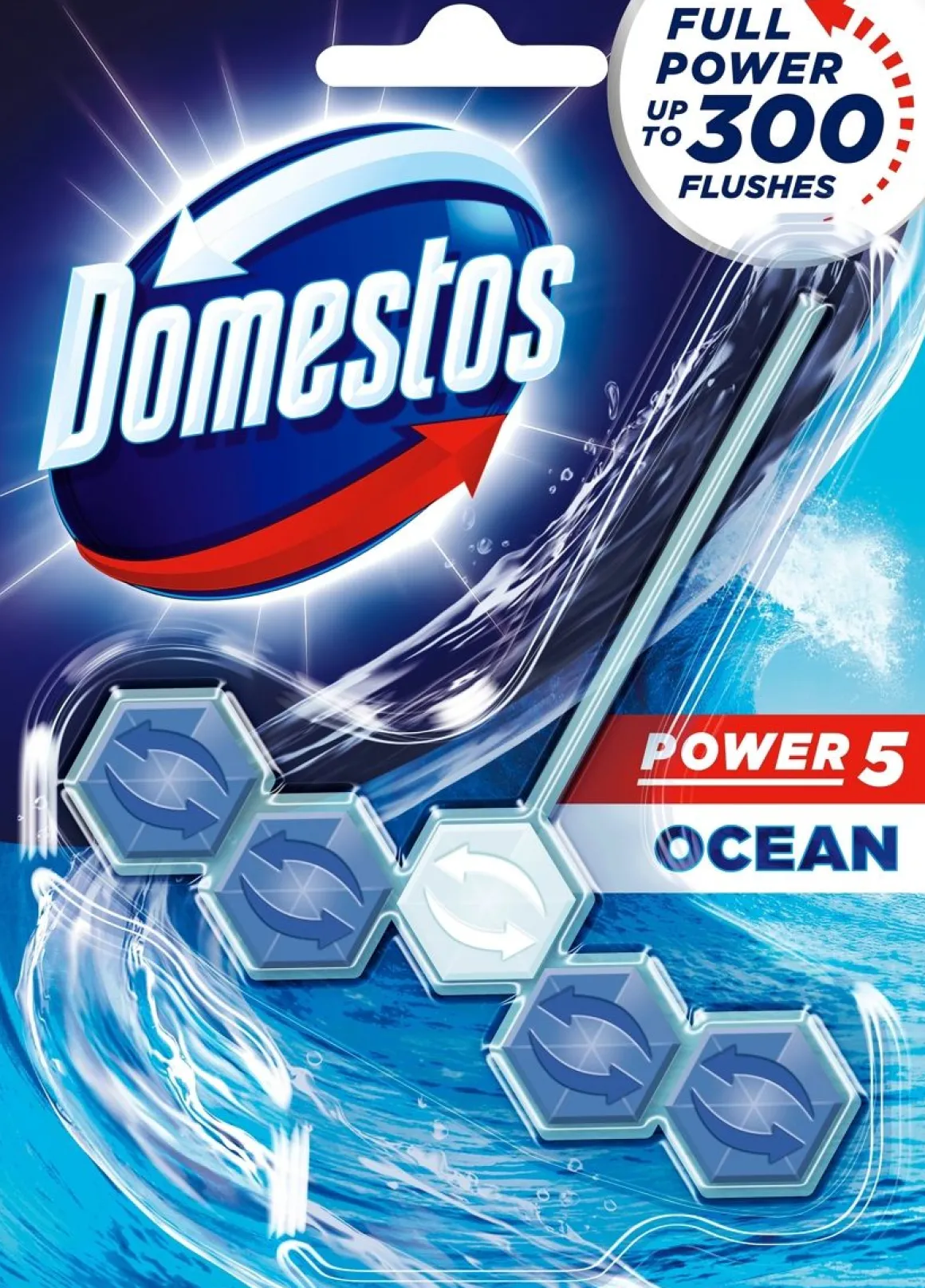 DOMESTOS POWER 5 WC-RAIKASTIN OCEAN 55 G 55 G