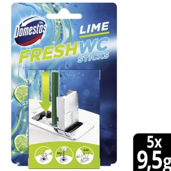 DOMESTOS WC-TIKUT LIME 5-PACK 475 G