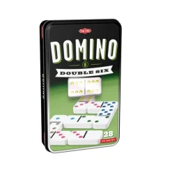 DOMINO DOUBLE 6 METALLILAATIKOSSA