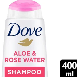 DOVE ALOE VERA&ROSE WATER SHAMPOO 400 ML
