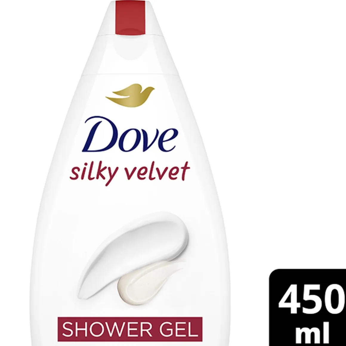 DOVE ESSENTIAL SILKY VELVET SUIHKUSAIPPUA 450 ML