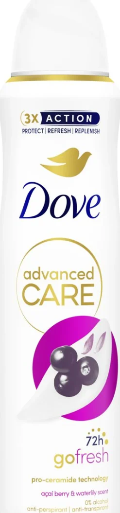 DOVE 72H ADVANCED CARE ACAI&WATERLILY SPRAY 150 ML
