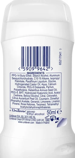 DOVE 72H ADVANCED POMEGRANATE & LEMON VERBENA STICK 50 ML