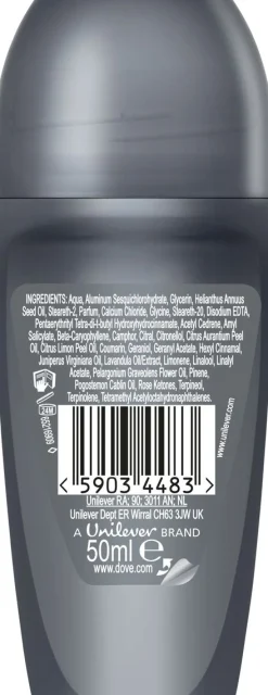 DOVE 72H MEN+CARE ROLL-ON TOTAL COMFORT 50 ML