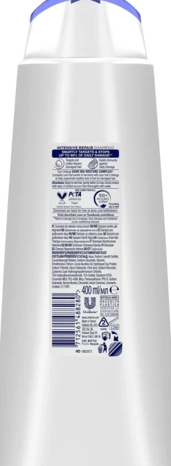 DOVE INTENSIVE REPAIR SHAMPOO 400 ML