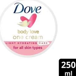 DOVE LIGHT HYDRATION MULTIPURPOSE VARTALOVOIDE 250 ML