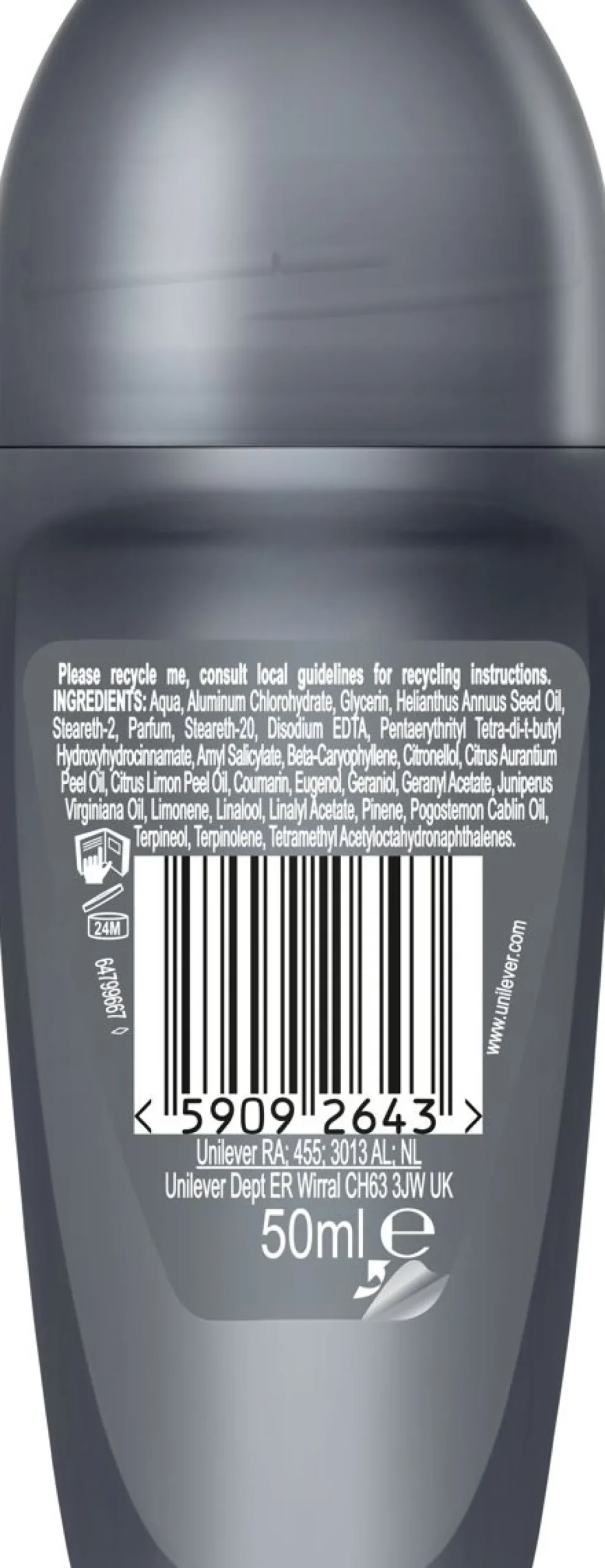 DOVE MEN+CARE ROLL-ON CLASSIC 50 ML