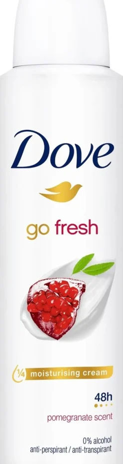 DOVE SPRAY GO FRESH POMEGRANATE 150 ML