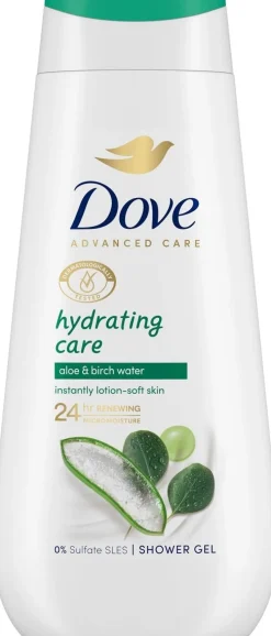 DOVE ADVANCED HYDRATING SUIHKUSAIPPUA 225 ML