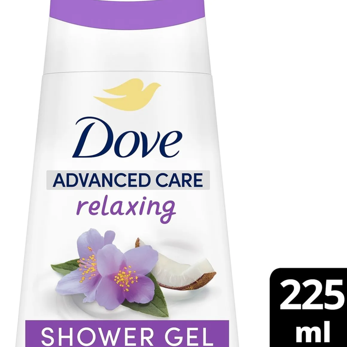 DOVE ADVANCED RELAXING SUIHKUSAIPPUA 225 ML