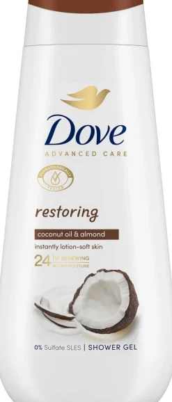 DOVE ADVANCED RESTORING SUIHKUSAIPPUA 225 ML