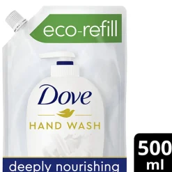 DOVE BEAUTY CREAM WASH KÄSISAIPPUA TÄYTTÖPAKKAUS 500 ML