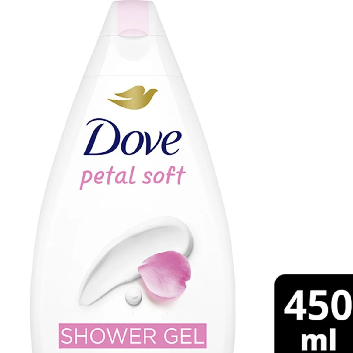 DOVE ESSENTIAL PETAL SOFT SUIHKUSAIPPUA 450 ML