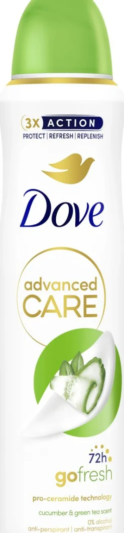 DOVE 72H ADVANCED CARE CUCUMB&GREENTEA SPRAY 150 ML