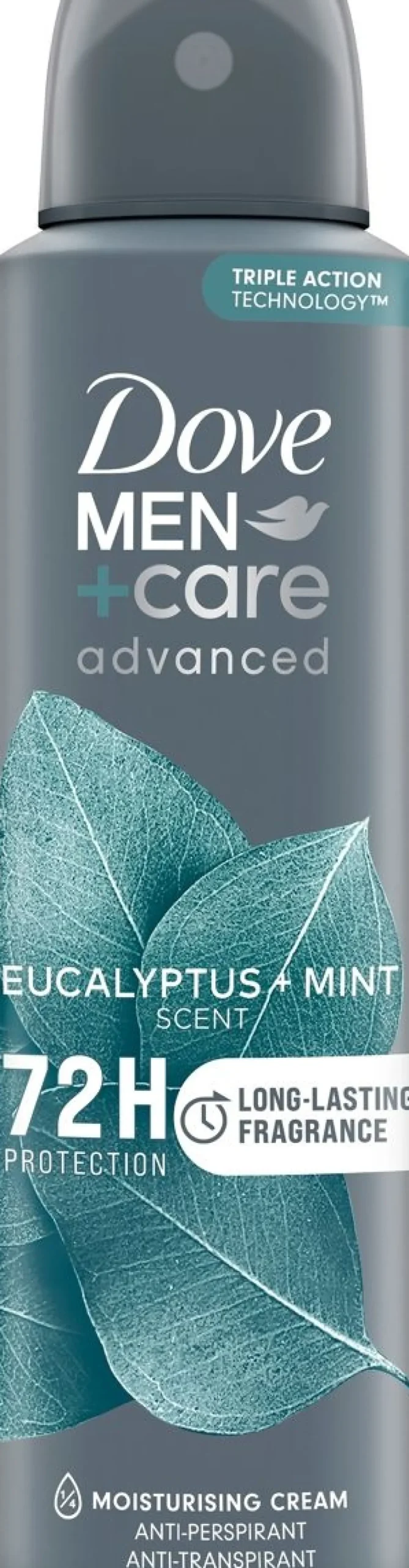 DOVE MEN+CARE SPRAY ADVANCED EUCALYPTUS 150 ML