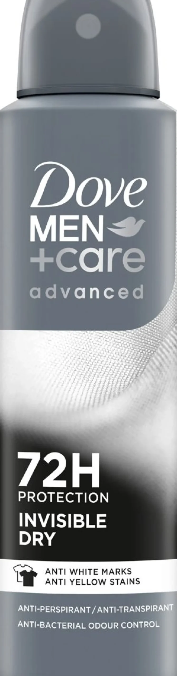 DOVE MEN+CARE SPRAY ADVANCED INVISIBLE DRY 150 ML