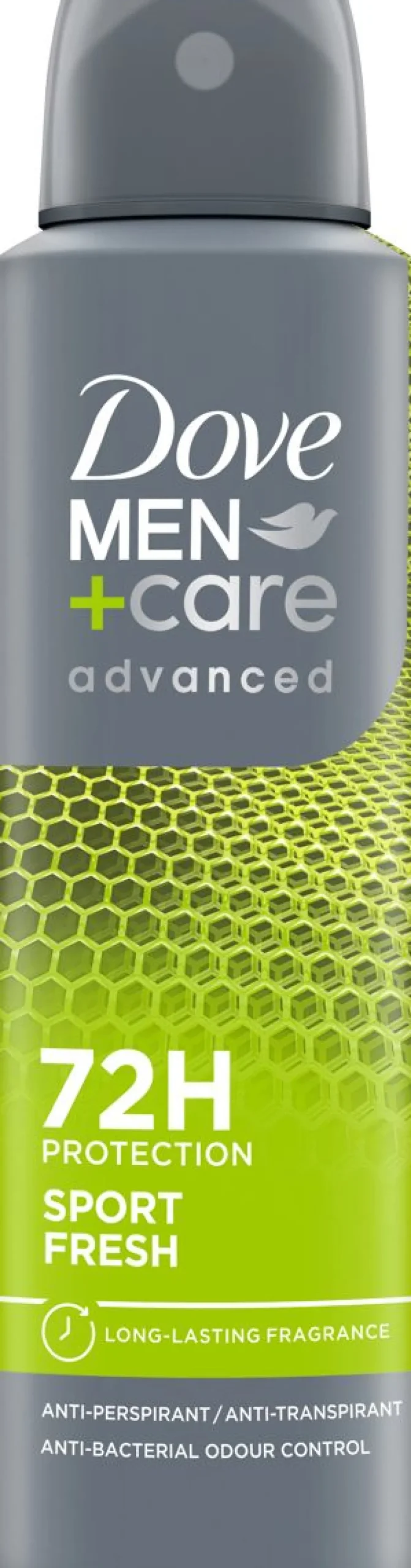 DOVE MEN+CARE SPRAY ADVANCED SPORT FRESH 150 ML