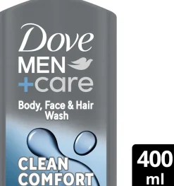 DOVE MEN+CARE SUIHKUSAIPPUA CLEAN COMFORT 400 ML