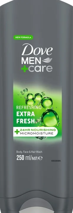 DOVE MEN+CARE SUIHKUSAIPPUA EXTRA FRESH 250 ML