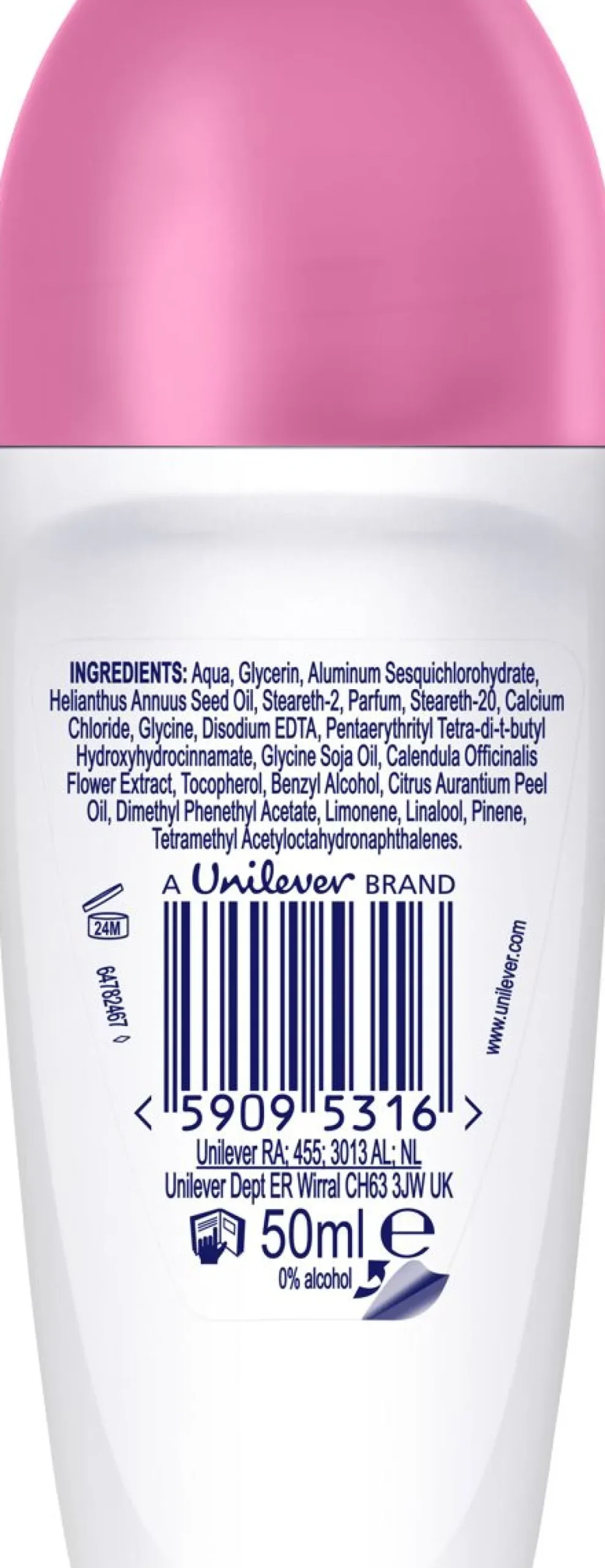 DOVE ROLL-ON ADVANCED CARE GO FRESH POMEGRANATE&LEMON VERBENA 50