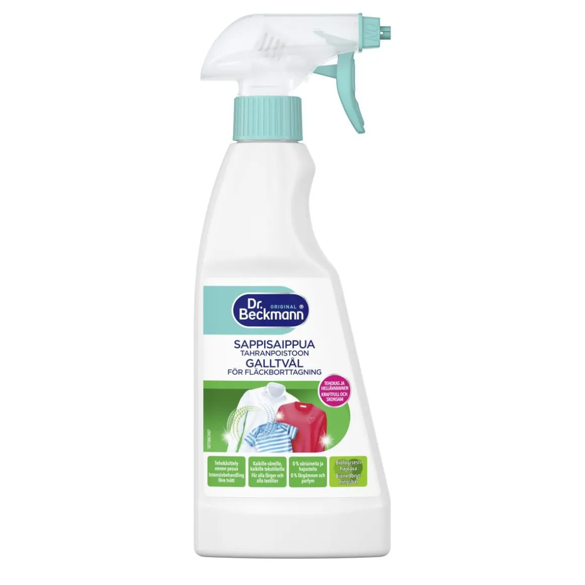 DR BECKMANN SAPPISAIPPUA TAHRANPOISTOON 500 ML