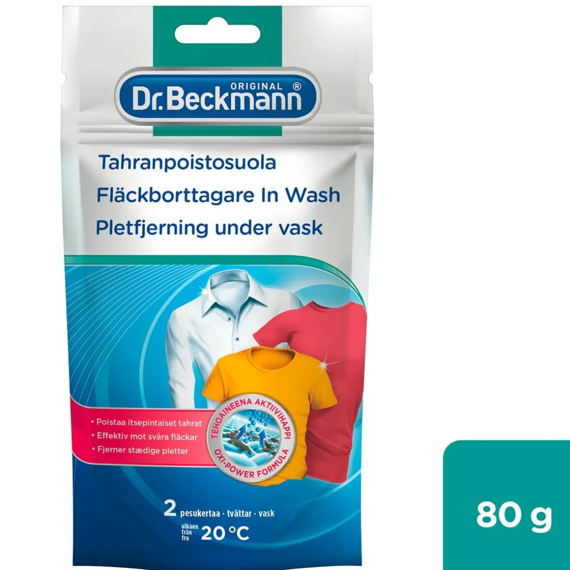 DR BECKMANN TAHRANPOISTOJAUHE 80 G