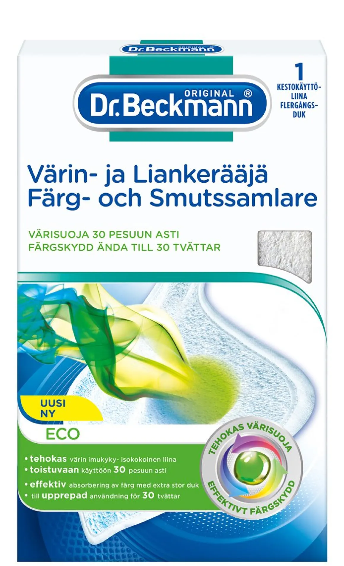 DR BECKMANN VÄRIN- JA LIANKERÄÄJÄ KESTOKÄYTTÖLIINA